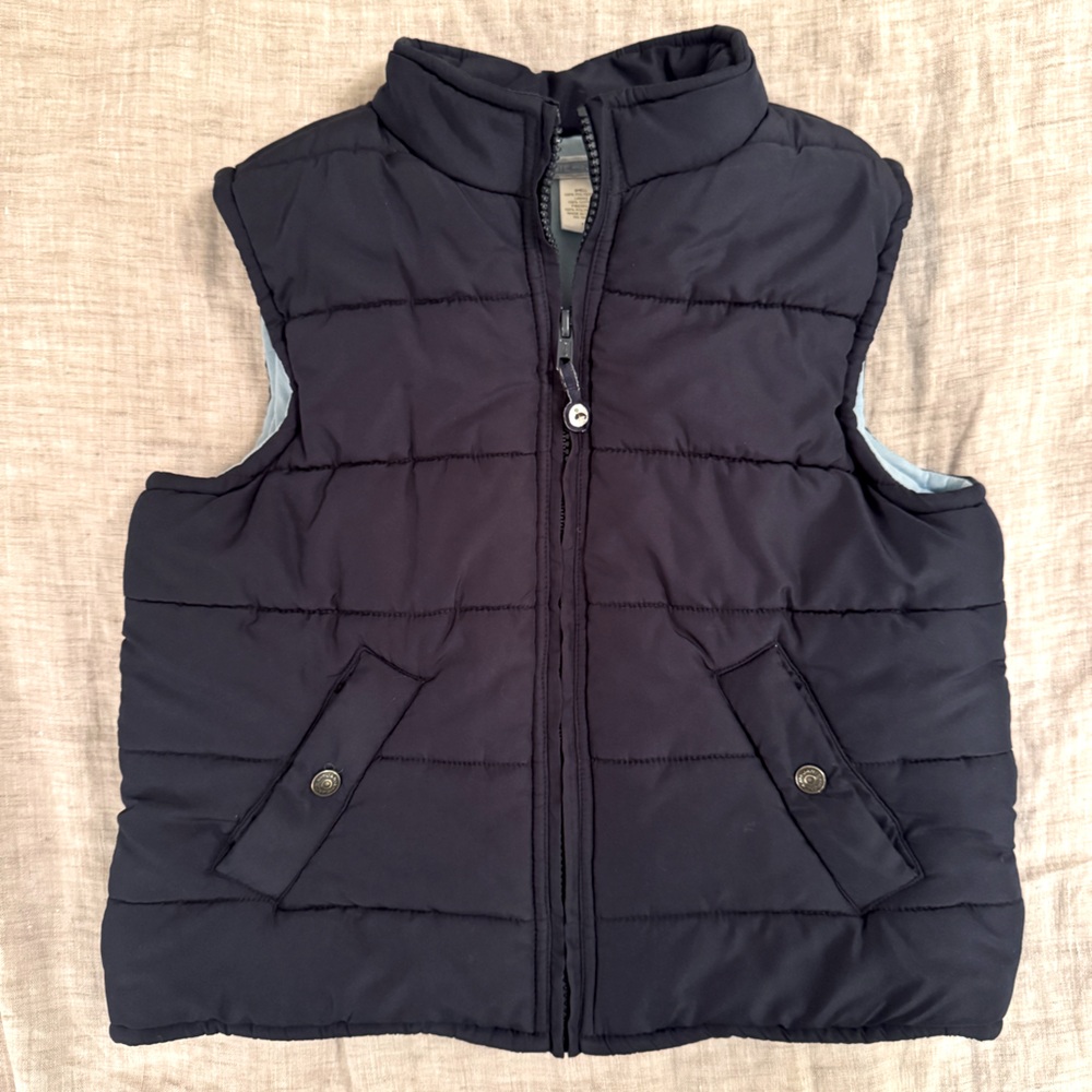 Janie and Jack boys Puffer Vest size 7